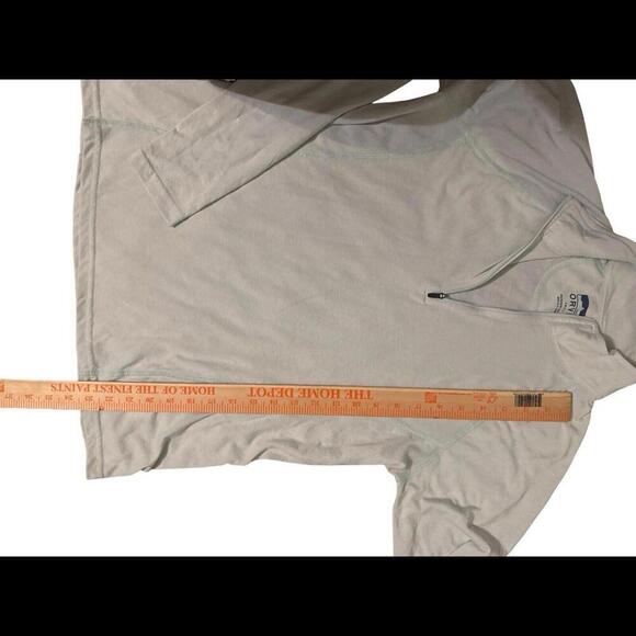 Orvis Light Weight 1/4 Zip Pullover Women's Size Small Top Light Green - Picture 2 of 4